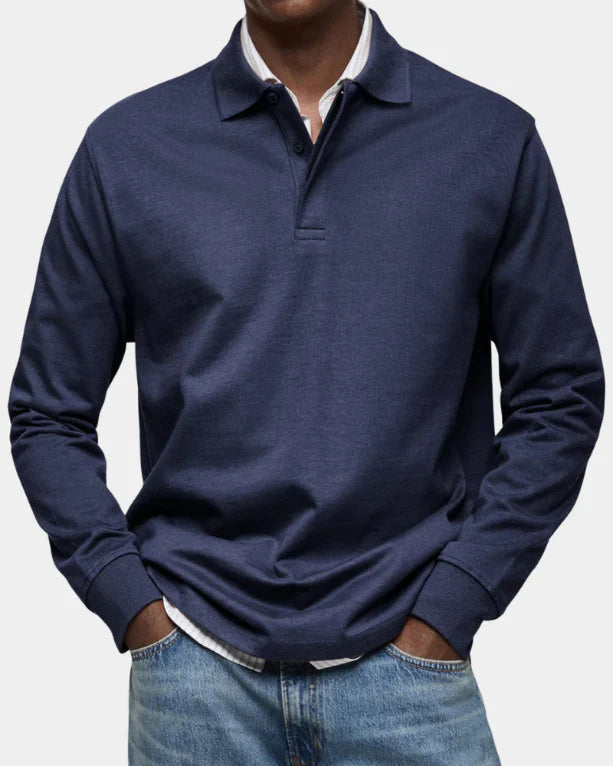 Winston | Classic Long-Sleeve Polo Shirt