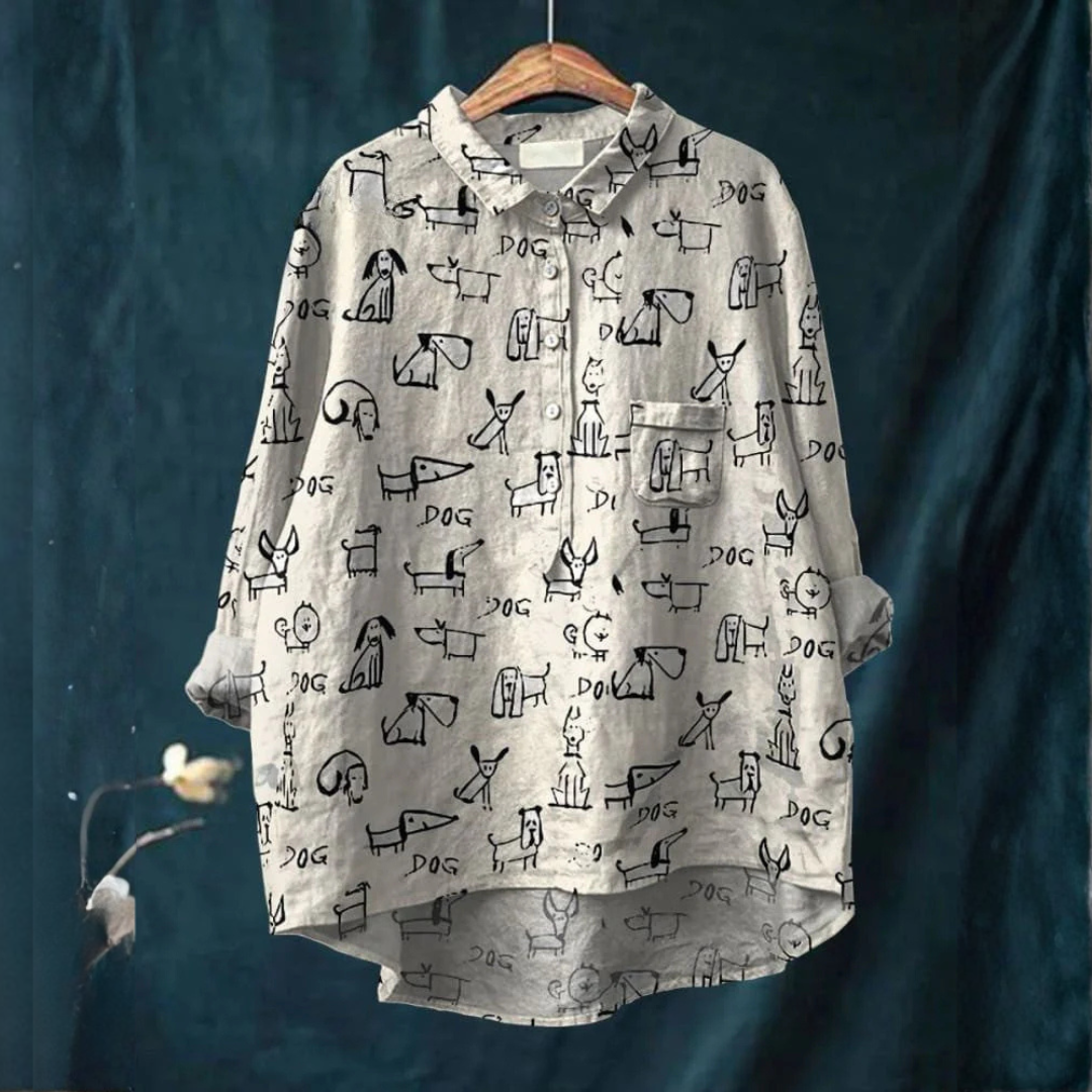 Patrizia | Lightweight Patterned Blouse
