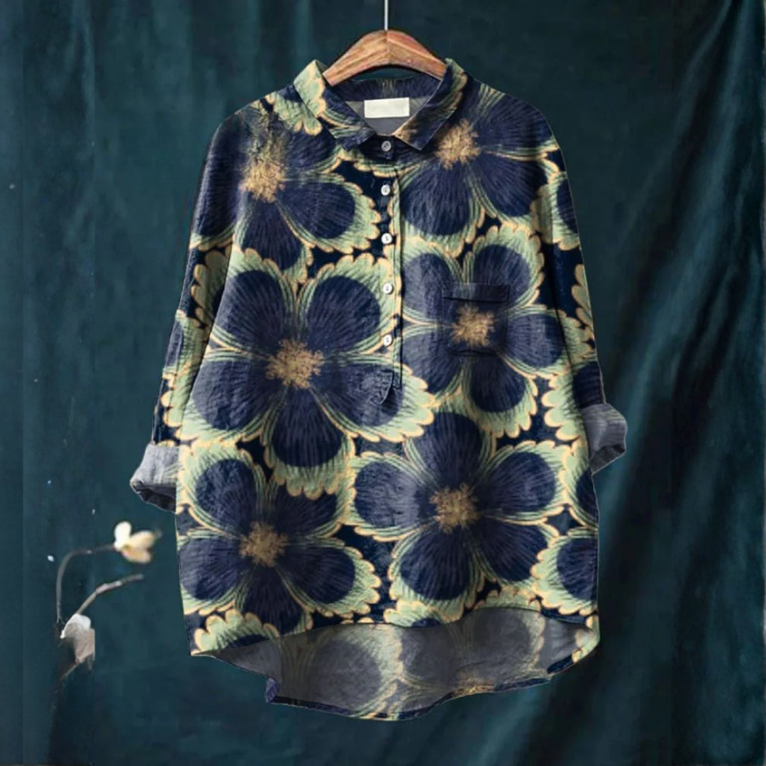 Chiara | Vibrant Lightweight Patterned Blouse
