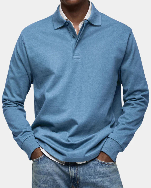 Winston | Classic Long-Sleeve Polo Shirt