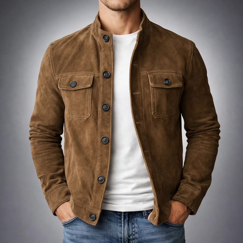 Alex | Soft-Touch Tailored Overshirt