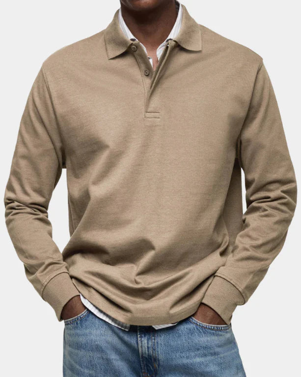 Winston | Classic Long-Sleeve Polo Shirt