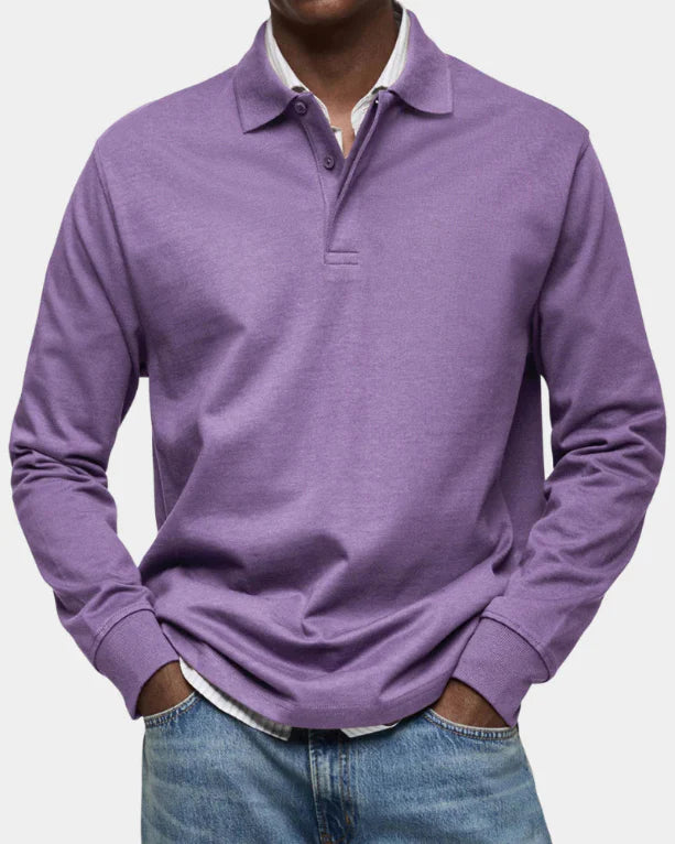 Winston | Classic Long-Sleeve Polo Shirt