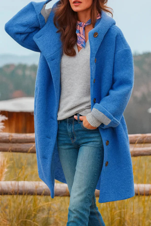 Lira | Soft Coat with Hood
