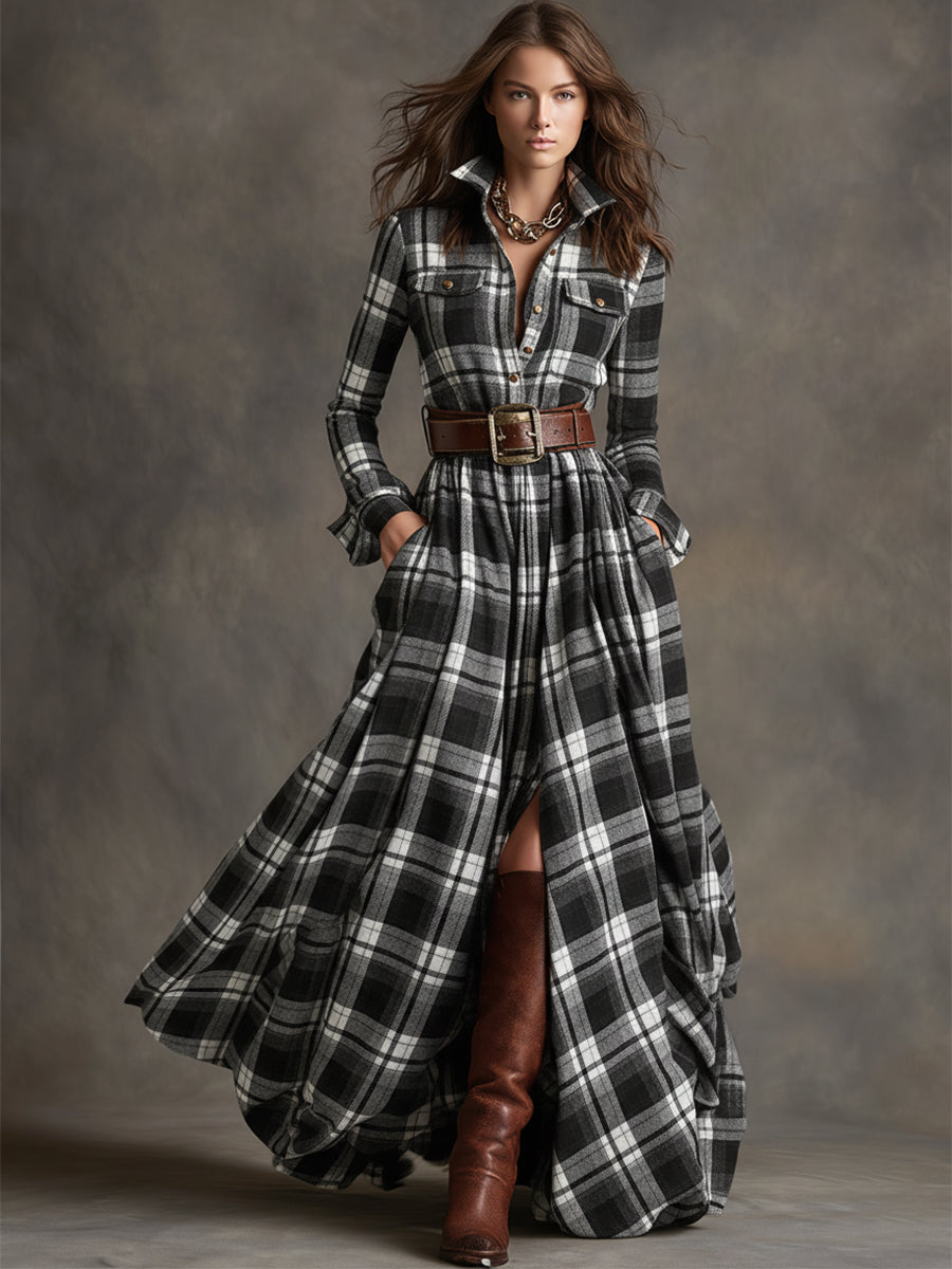 Rebecca | Belted Shirt Dress