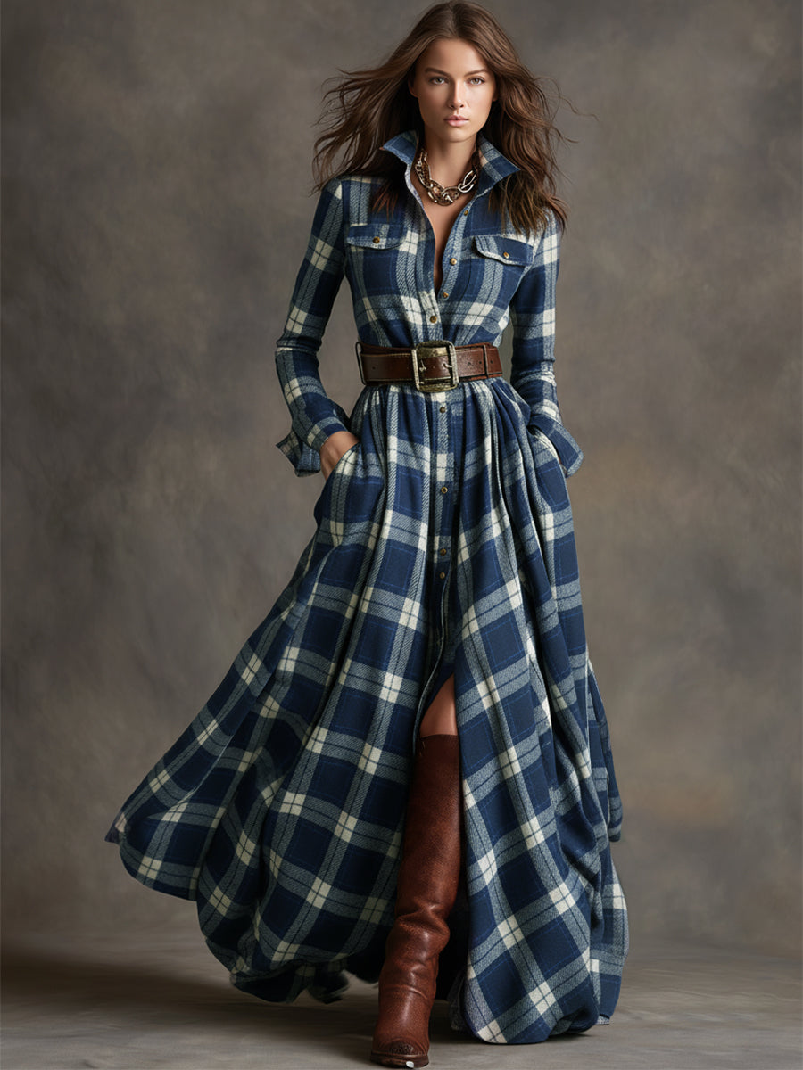 Rebecca | Belted Shirt Dress