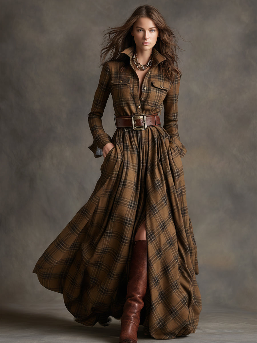 Rebecca | Belted Shirt Dress