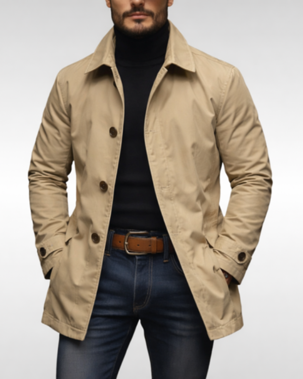 James | Weather-Resistant Coat Reliable Warmth for Unpredictable Days