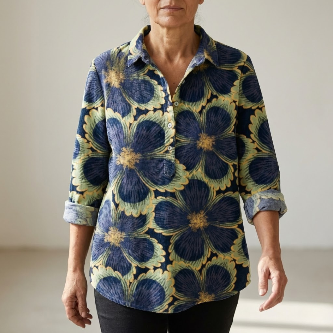 Chiara | Vibrant Lightweight Patterned Blouse