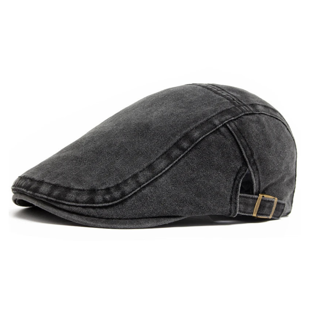 Prescott | Denim Flat Cap
