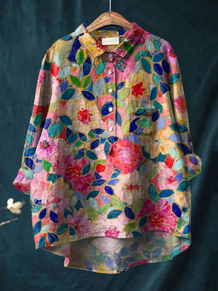 Tiziana | Vibrant Lightweight Patterned Blouse
