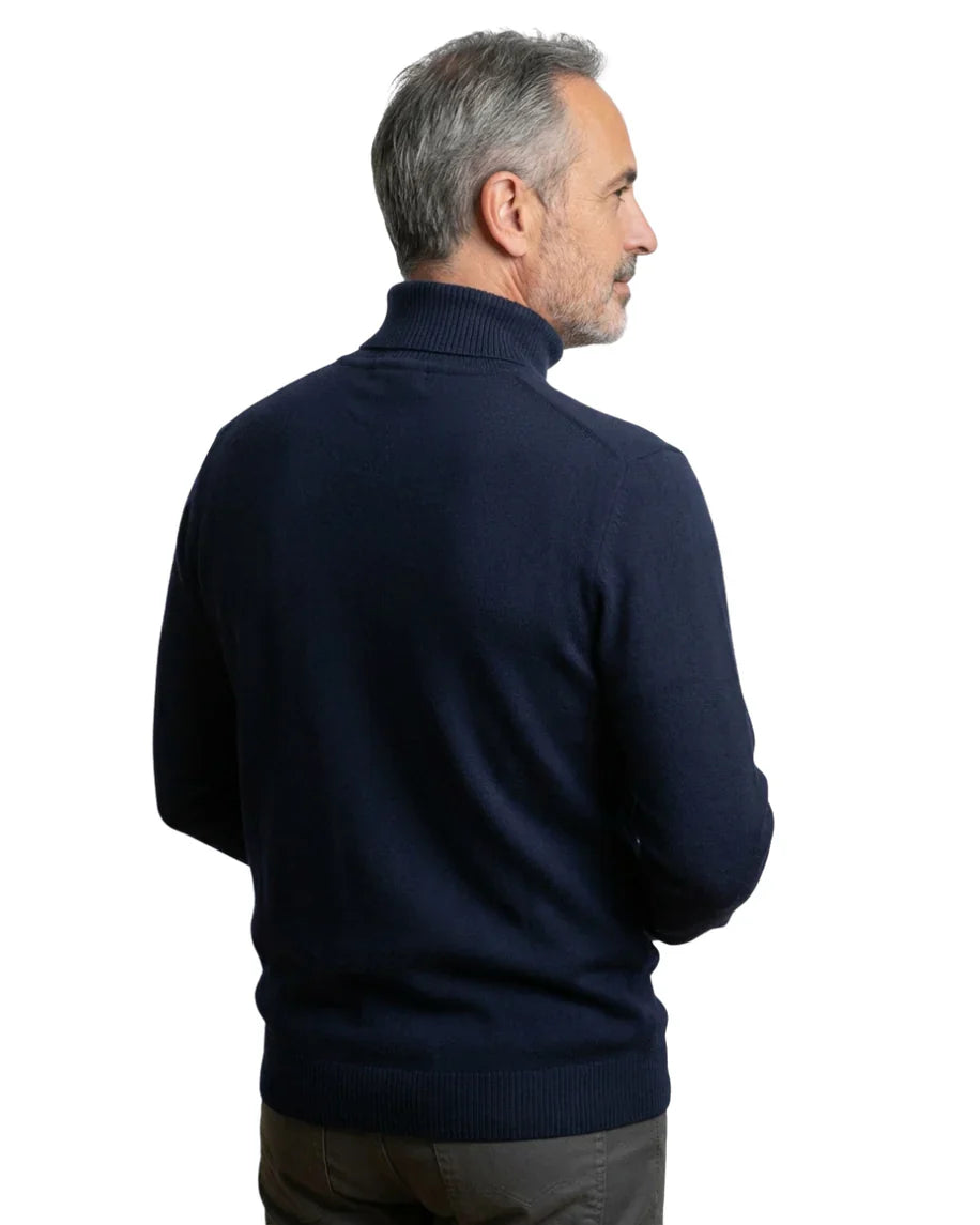 Montel | Soft Cashmere Roll Neck Jumper