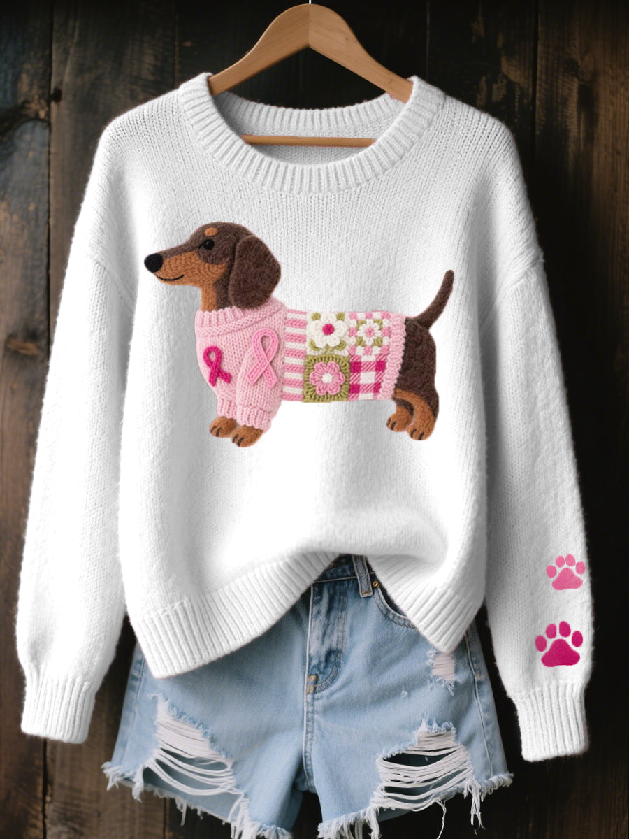 Naoni | Cosy Jumper with Dachshund