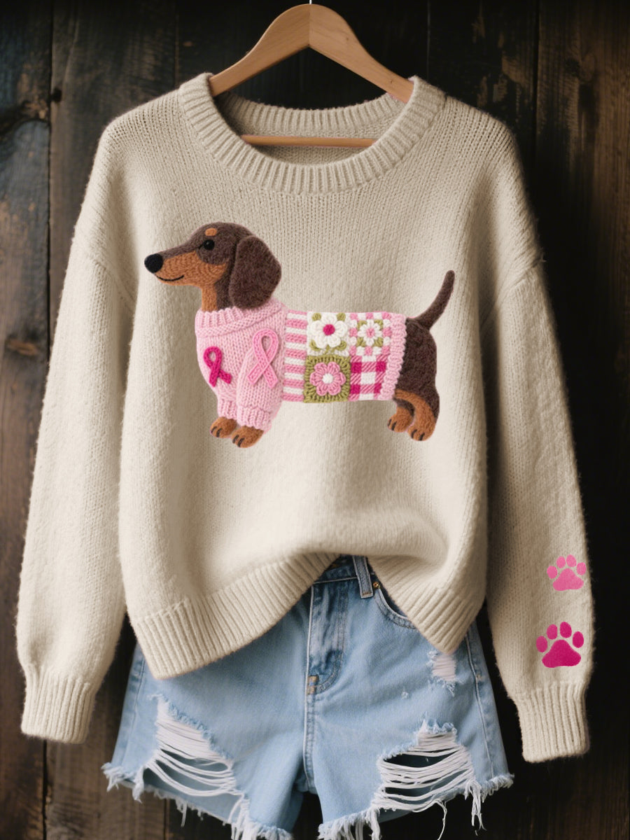 Naoni | Cosy Jumper with Dachshund