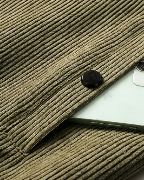 Ludon | Corduroy Jacket with Fleece Lining