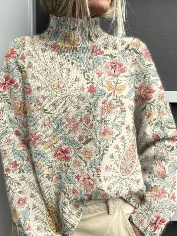Giorgie | Artistic Roll Neck Jumper