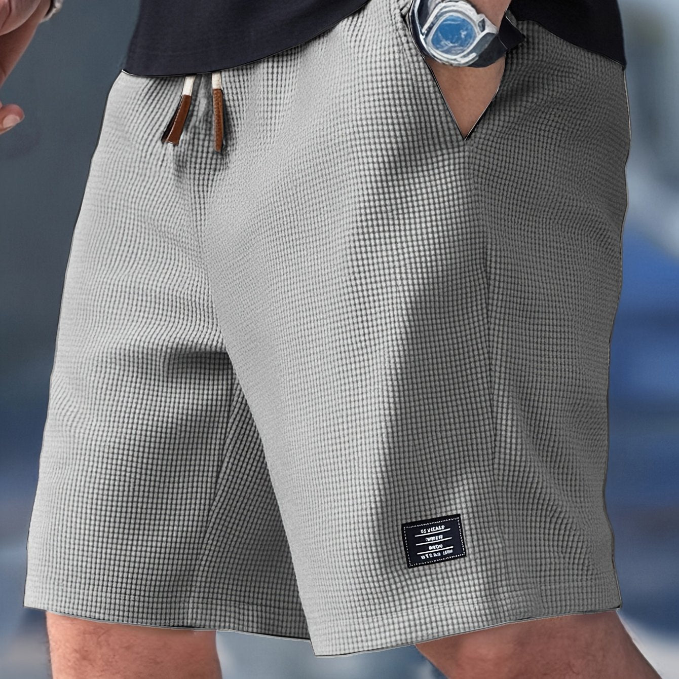 Ermes | Relaxed Textured Summer Shorts