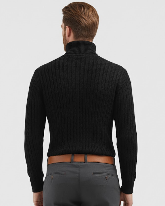 Argyle | Roll neckpullover