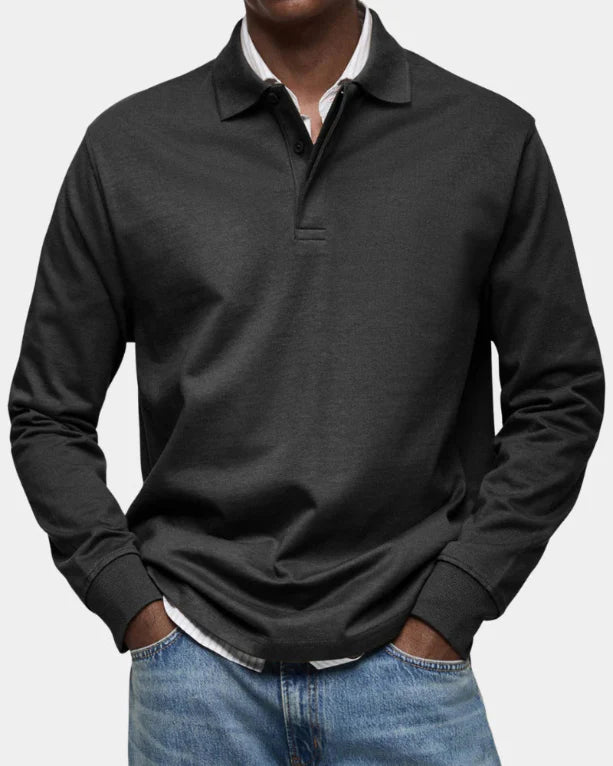 Winston | Classic Long-Sleeve Polo Shirt