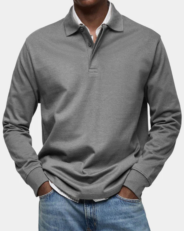 Winston | Classic Long-Sleeve Polo Shirt