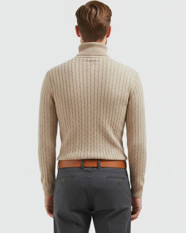 Argyle | Roll neckpullover