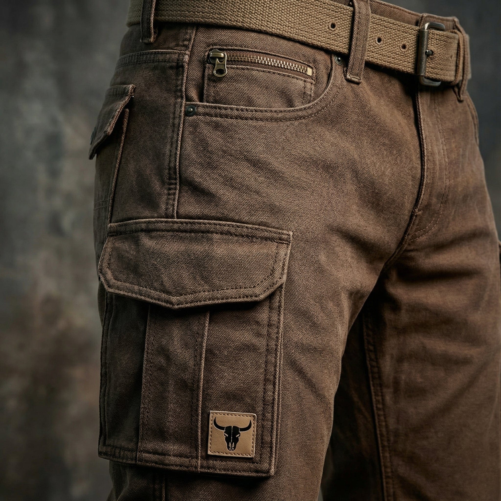 David | Heavy-Duty Canvas Utility Trousers