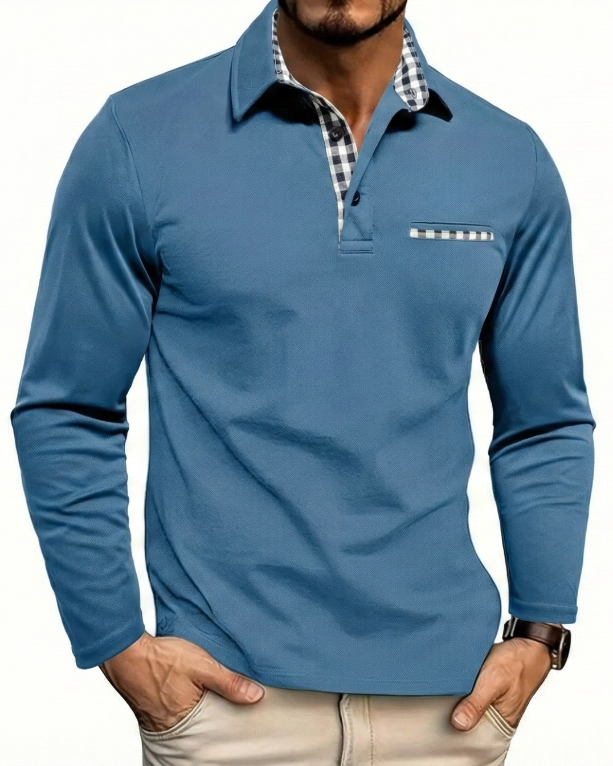 Heidis | Long Sleeve Polo Shirt