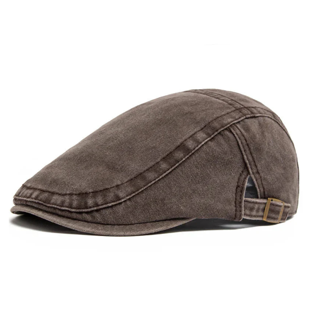 Prescott | Denim Flat Cap