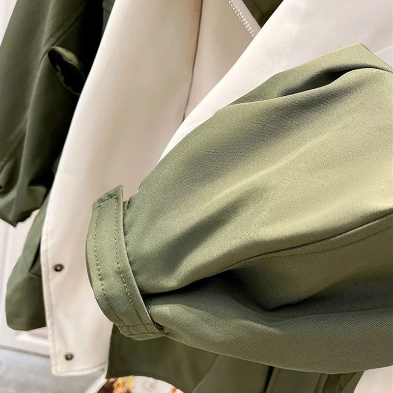 Fiore Elegant Waterproof Windbreaker Jacket
