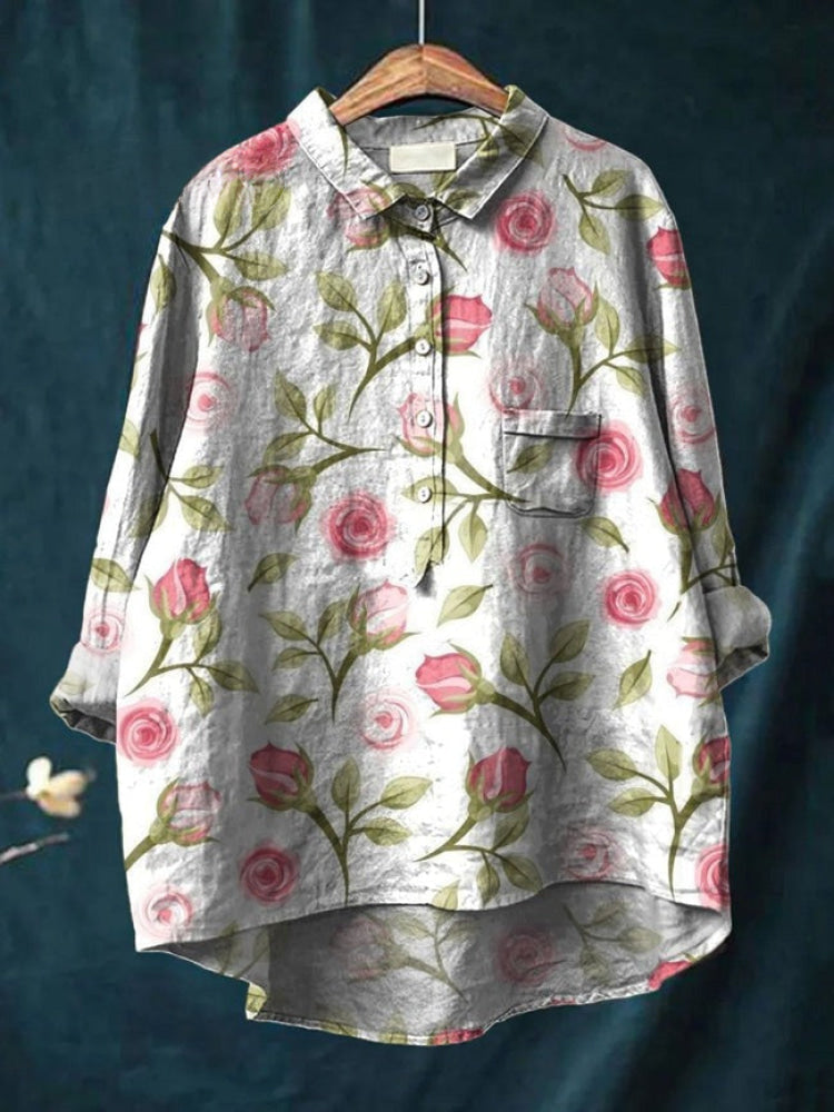 Tiziana | Vibrant Lightweight Patterned Blouse