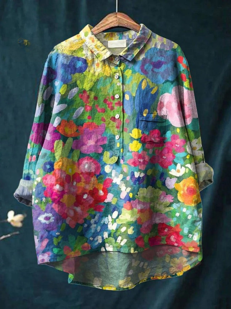 Tiziana |  Lightweight Patterned Blouse