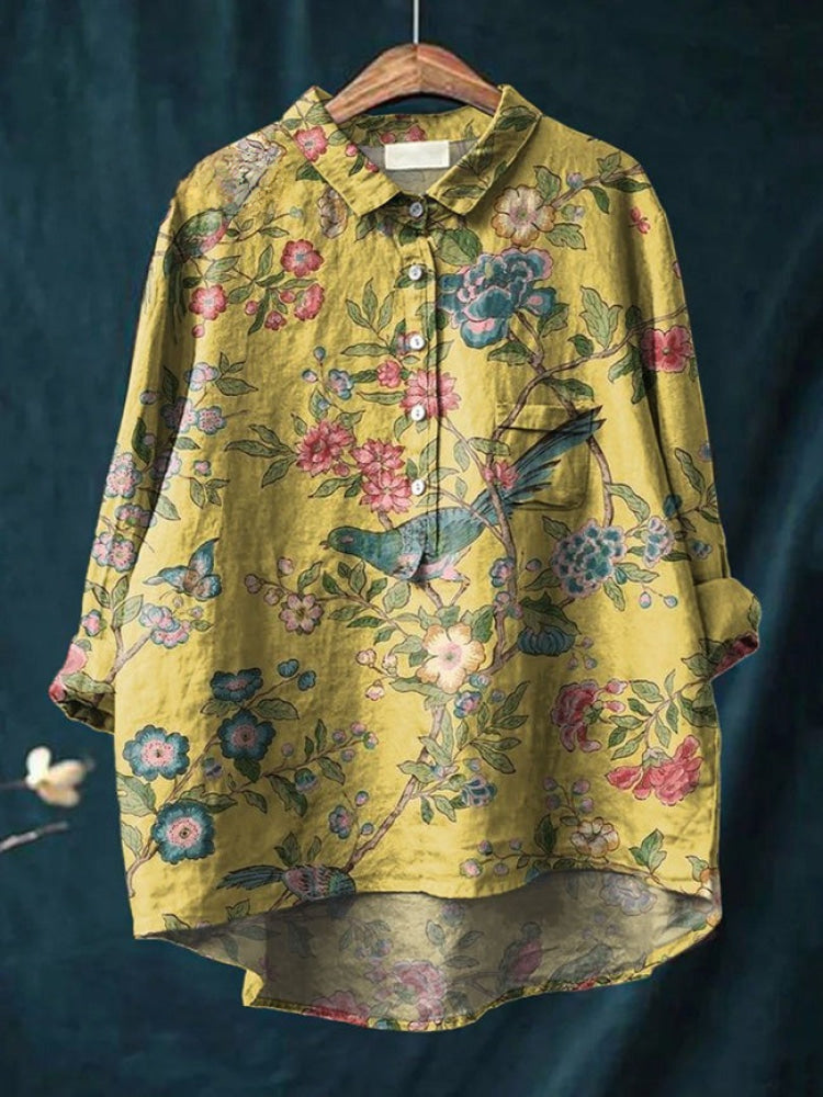 Tiziana | Vibrant Lightweight Patterned Blouse