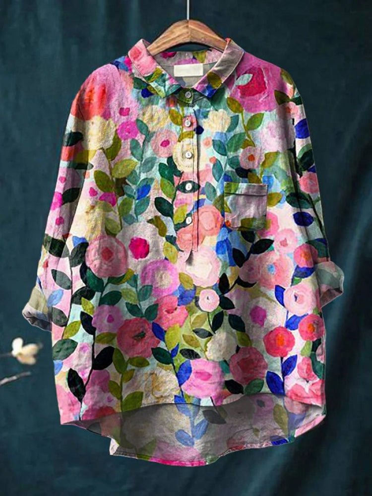 Tiziana | Vibrant Lightweight Patterned Blouse