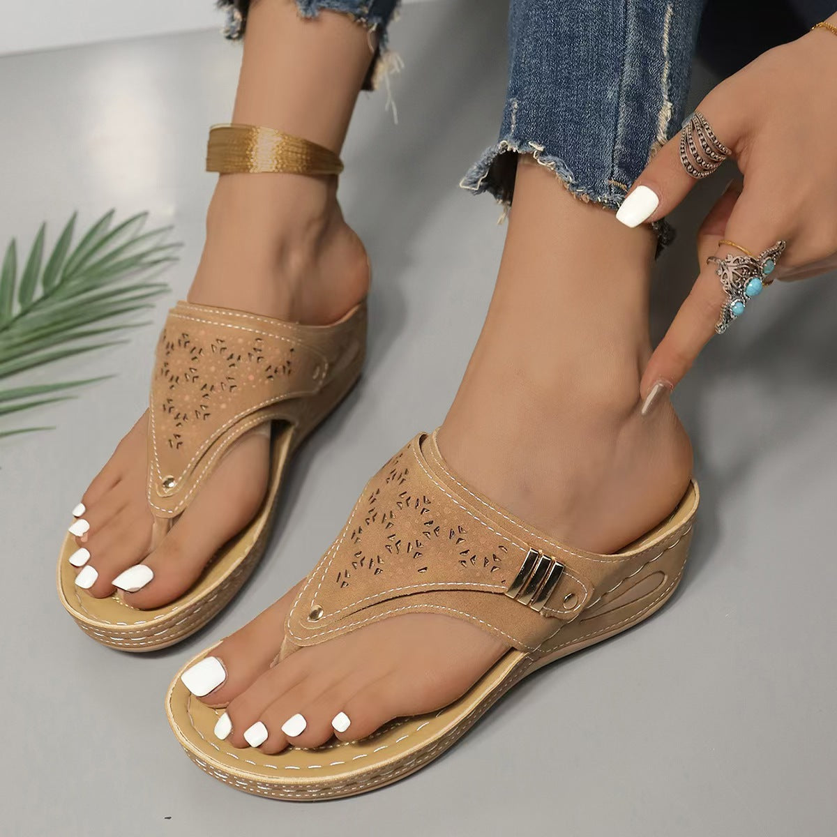 Debbie | Wedge Orthopaedic Sandals for Support