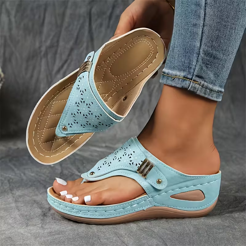 Debbie | Wedge Orthopaedic Sandals for Support