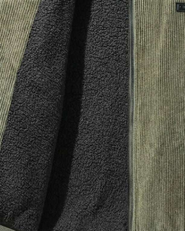 Ludon | Corduroy Jacket with Fleece Lining